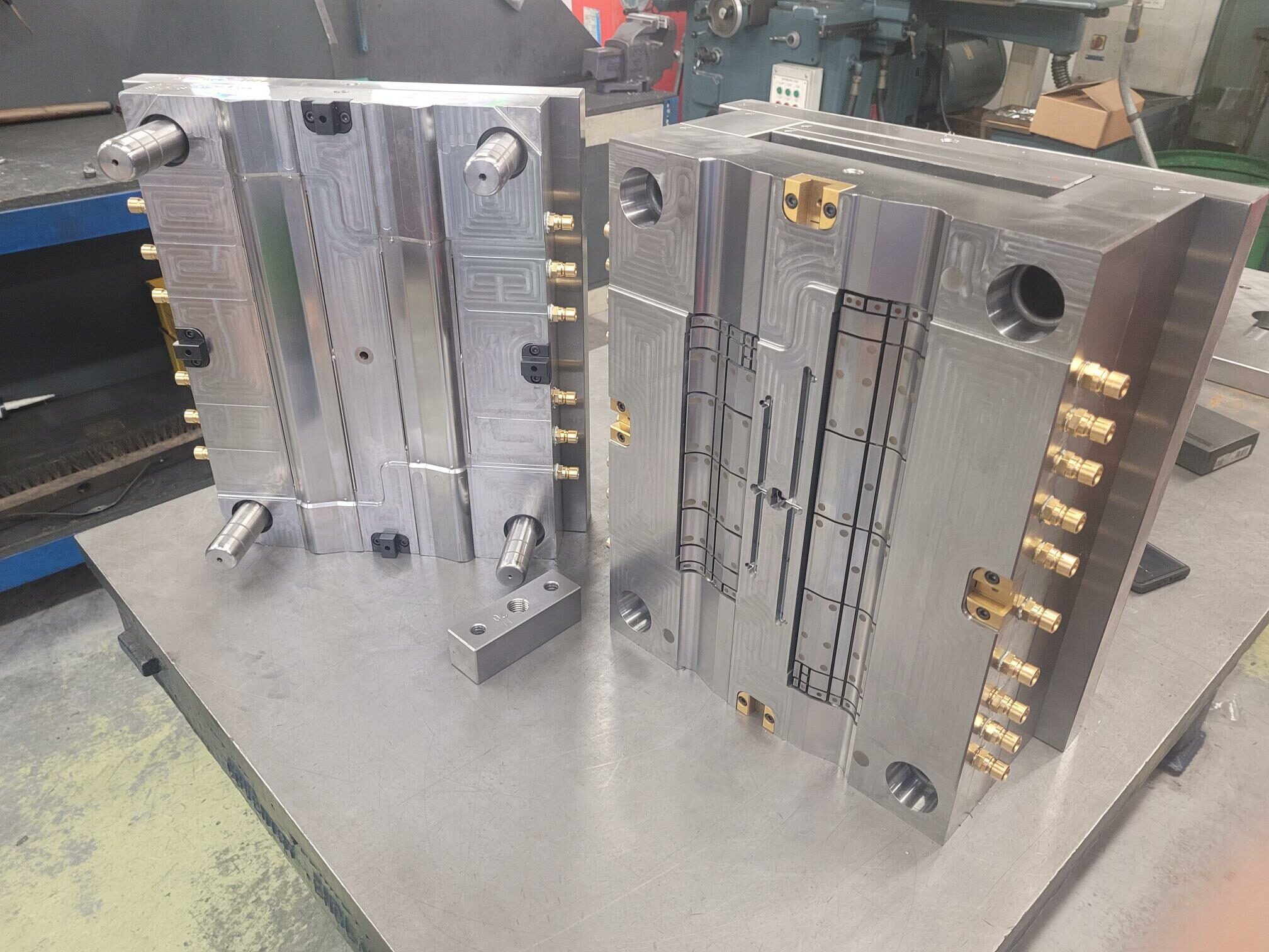 Aluminium injection mould tool