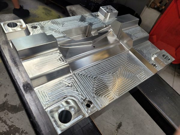 Aluminium injection mould tool