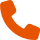 Orange phone icon