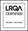 LRQA Certified - ISO accreditation
