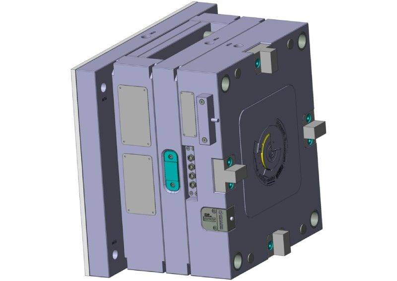 Injection mould tool design drawing